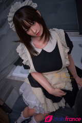 Sexdoll pour le sexe japonaise Yui la femme de m&eacute;nage prostitu&eacute;e ROS MAX 158cm Oriental Series IronTech