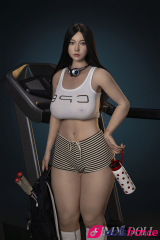 Real doll en silicone Meng Xi la sportive BBW &agrave; gros seins et gros cul 168cm Bonnet G (Standard Series 168B) MMX