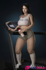 Real doll en silicone Meng Xi la sportive BBW &agrave; gros seins et gros cul 168cm Bonnet G (Standard Series 168B) MMX