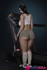 Real doll en silicone Meng Xi la sportive BBW &agrave; gros seins et gros cul 168cm Bonnet G (Standard Series 168B) MMX
