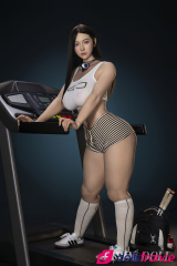 Real doll en silicone Meng Xi la sportive BBW &agrave; gros seins et gros cul 168cm Bonnet G (Standard Series 168B) MMX