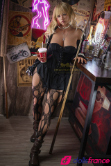Sexdoll taille r&eacute;elle en silicone Eileen la DJ Japonaise ROS MAX 164cm IronTech