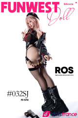 Lucy real doll taille r&eacute;elle en silicone commando &agrave; gros seins et gros cul 157cm G-cup FunWestDoll