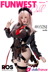 Lucy real doll taille r&eacute;elle en silicone commando &agrave; gros seins et gros cul 157cm G-cup FunWestDoll