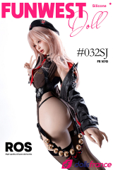 Lucy real doll taille r&eacute;elle en silicone commando &agrave; gros seins et gros cul 157cm G-cup FunWestDoll