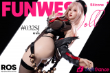 Lucy real doll taille r&eacute;elle en silicone commando &agrave; gros seins et gros cul 157cm G-cup FunWestDoll