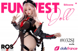 Lucy real doll taille r&eacute;elle en silicone commando &agrave; gros seins et gros cul 157cm G-cup FunWestDoll