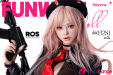 Lucy real doll taille r&eacute;elle en silicone commando &agrave; gros seins et gros cul 157cm G-cup FunWestDoll
