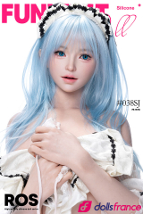 Poup&eacute;e sexuelle en silicone Alice femme de m&eacute;nage agent secret 157cm G-cup FunWestDoll