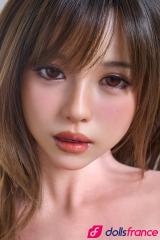 Alara poup&eacute;e sexuelle en silicone Japonaise fleuriste &agrave; grosses ar&eacute;oles 150cm bonnet E Real Lady