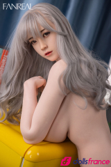 Qian belle doll sexuelle asiatique en silicone &agrave; grosses loches 166cm bonnet J FanReal
