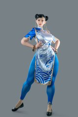 Sexdoll en silicone Chun-Li la belle asiatique &agrave; gros seins de Street Fighter 169cm Bonnet F GameLady