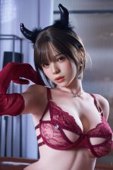 Alara sexdoll grande taille r&eacute;aliste en silicone asiatique &agrave; grosse poitrine 159cm bonnet D Real Lady
