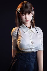 Poup&eacute;e sexuelle en silicone ultra sexy Yui la prof chinoise &agrave; gros seins T158cm Oriental Series IronTech