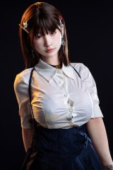 Poup&eacute;e sexuelle en silicone ultra sexy Yui la prof chinoise &agrave; gros seins T158cm Oriental Series IronTech