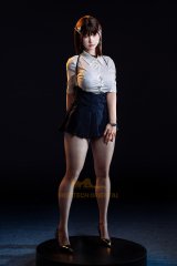 Poup&eacute;e sexuelle en silicone ultra sexy Yui la prof chinoise &agrave; gros seins T158cm Oriental Series IronTech