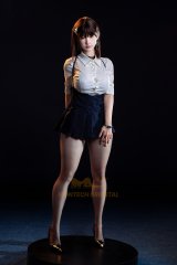 Poup&eacute;e sexuelle en silicone ultra sexy Yui la prof chinoise &agrave; gros seins T158cm Oriental Series IronTech