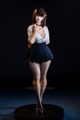 Poup&eacute;e sexuelle en silicone ultra sexy Yui la prof chinoise &agrave; gros seins T158cm Oriental Series IronTech