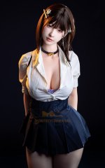 Poup&eacute;e sexuelle en silicone ultra sexy Yui la prof chinoise &agrave; gros seins T158cm Oriental Series IronTech