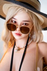 Sexdoll d'amour en silicone Eileen la bonne touriste asiatique T158cm Oriental Series IronTech