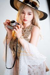 Sexdoll d'amour en silicone Eileen la bonne touriste asiatique T158cm Oriental Series IronTech