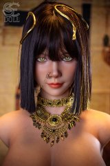Real doll en silicone buste Kemeny.C la pharaonne &agrave; gros nichons 111cm Bonnet G SEdoll