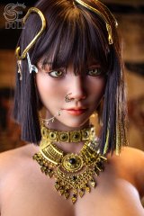 Real doll en silicone buste Kemeny.C la pharaonne &agrave; gros nichons 111cm Bonnet G SEdoll