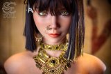 Real doll en silicone buste Kemeny.C la pharaonne &agrave; gros nichons 111cm Bonnet G SEdoll