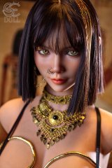 Real doll en silicone buste Kemeny.C la pharaonne &agrave; gros nichons 111cm Bonnet G SEdoll