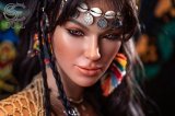 Poup&eacute;e pour sexe en silicone Aria Knox la hippie torso aux seins &eacute;normes 111cm Bonnet G SEdoll