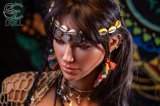 Poup&eacute;e pour sexe en silicone Aria Knox la hippie torso aux seins &eacute;normes 111cm Bonnet G SEdoll