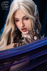 Poup&eacute;e sexuelle BBW en silicone Cleopatra.A la blonde &agrave; gros cul T155cm Bonnet J SEdoll