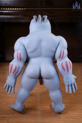 Kragor sexdoll titan humano&iuml;de muscl&eacute; &agrave; la peau grise 73cm Dolls Castle