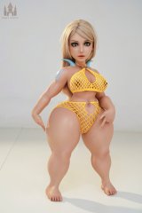 Ruoxi sexdoll blonde voluptueuse bonnet E 120cm Dolls Castle
