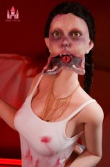Zombiella sexdoll zombie aux couettes bonnet D 158cm Dolls Castle