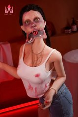 Zombiella sexdoll zombie aux couettes bonnet D 158cm Dolls Castle