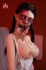 Zombiella sexdoll zombie aux couettes bonnet D 158cm Dolls Castle
