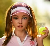 Sexdoll silicone Sandra la joueuse de tennis 162cm bonnet B Lusandy