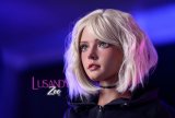 Zoe sexdoll en silicone blonde platine sexy 161cm bonnet D Lusandy