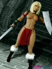Poupée sexuelle Elfe Heroic fantasy aux gros seins 165cm