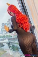 Marina la poupée aux cheveux rouges 170cm SMdoll
