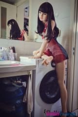 Jolie Aline sur la machine à laver 157cm WMDolls