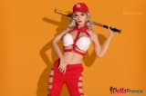 Joanna joue au baseball 165cm Climax Doll