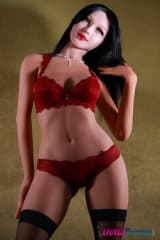 Eloise la coquine en lingerie rouge 157cm SMdoll