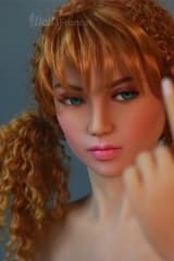 Magalie belle poupée rousse poitrine oppulente 146cm SM Doll
