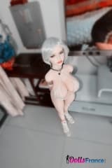 Jolie Amely mini doll à grosse poitrine 105cm 6YE Premium