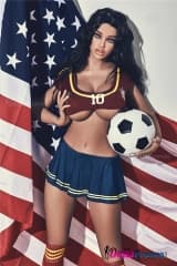 Jane la supportrice américaine aux gros seins 163cm+ IronTech
