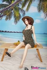Poupée asiatique Xiu s'exhibe à la plage 157cm IronTech