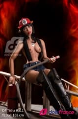 Tisha la doll sexy sapeur-pompier 168cm Dollsfrance