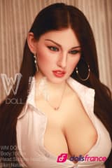 Steffie sexdoll rousse tete silicone ultra réaliste 168cm Wmdolls